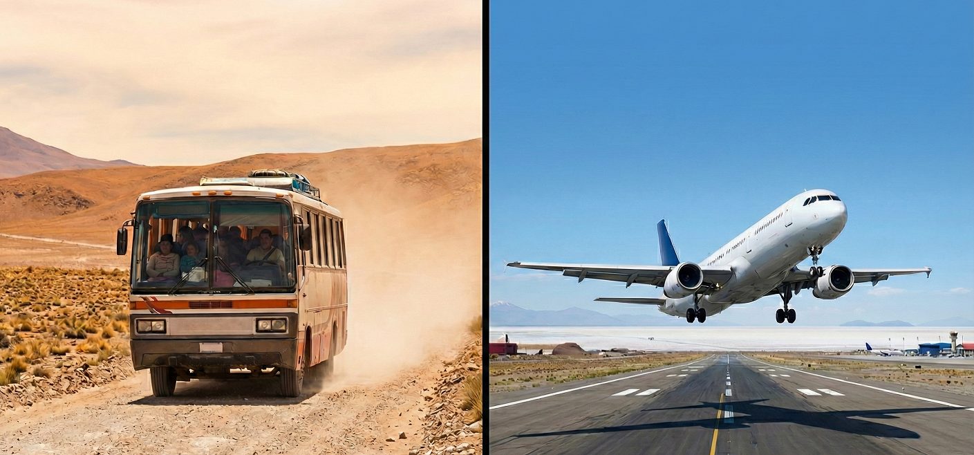 How to Get to Uyuni from La Paz, Sucre, and Chile